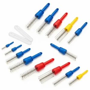 Variety of magnetic aquarium fish tank cleaners in different sizes, suitable for small to large aquariums.