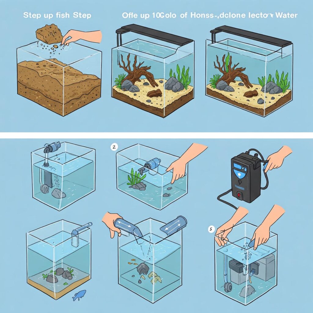 Curated visual reference: Fresh Look at 10 Gallon Fish Tank Complete Guide Heaters Betta Care And