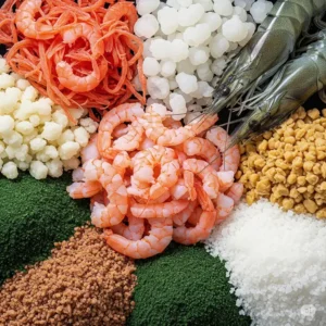 Illustrating key protein-rich ingredients in Xtreme fish food formulas