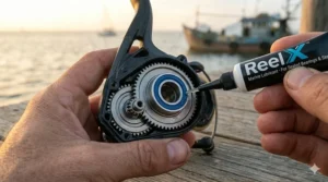 Illustration showing how sealed bearings retain factory grease longer than open systems.