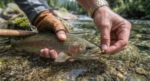 A selection of dry flies and nymphs perfectly sized for fishing with a 5 weight fly rod.