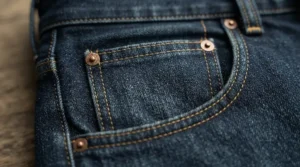 Detail view of utility pockets on a high-performance women's fishing shirt designed for kayak anglers.